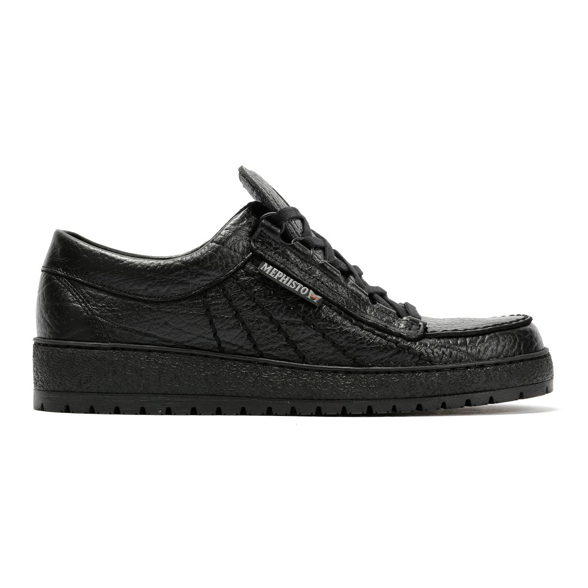 Mephisto Rainbow Mamouth 714 Leather Men's Black Shoes