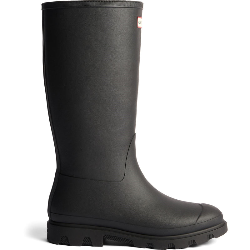 Hunter Downpour Tall Insulated Boot Rubber Women's Black Wellington Boots