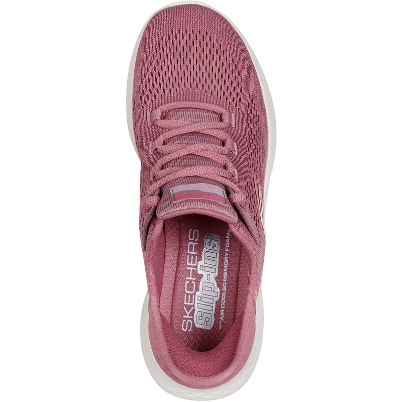 Skechers Skech-Lite Pro Natural Textile Women's Dark Mauve Trainers