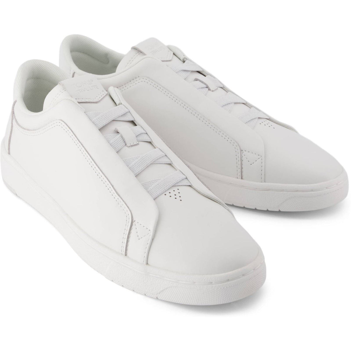 TOMS Trvl Lite Miles Leather Men's White Trainers