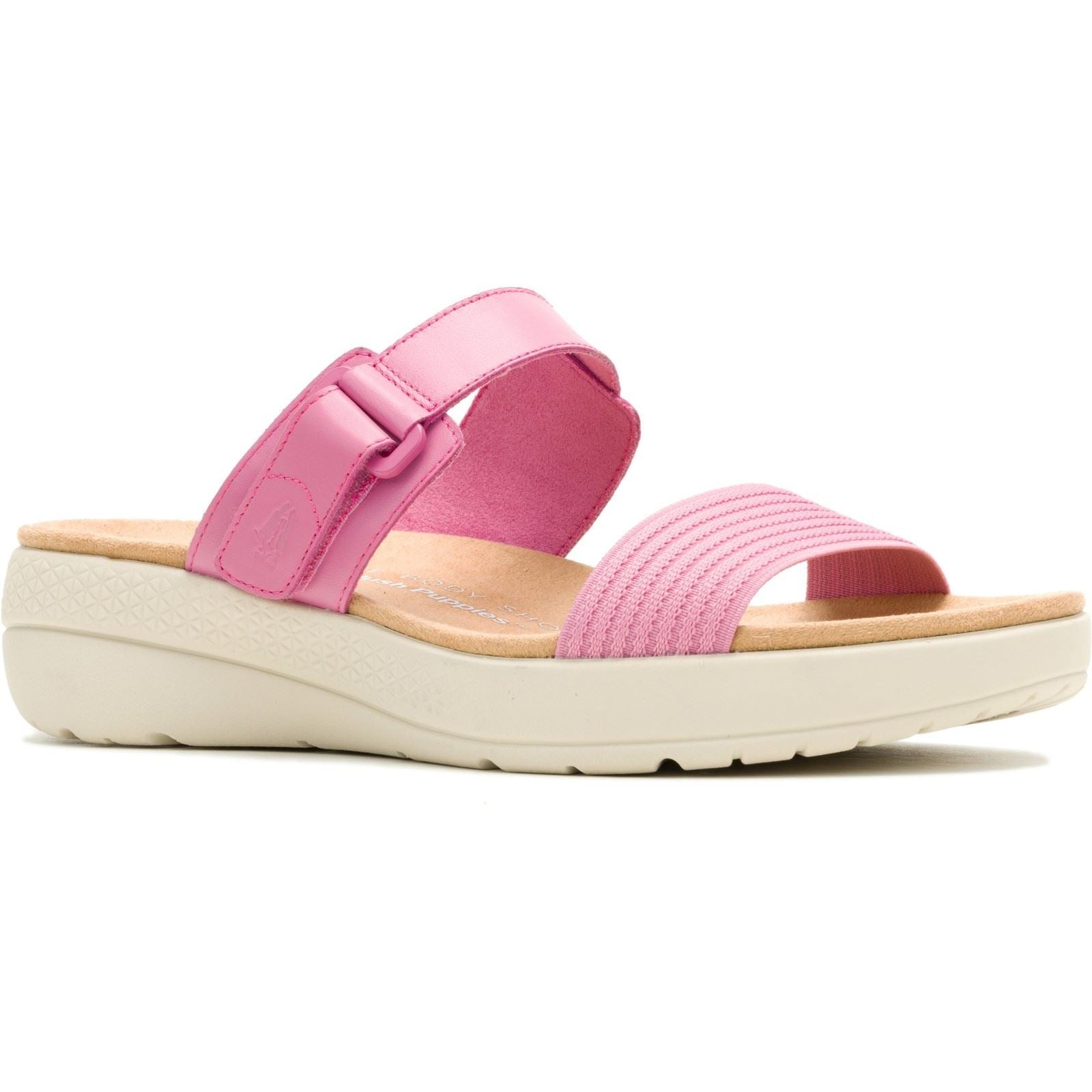 Hush Puppies Breathe Gore Leather Women's Rose Standard Sandals