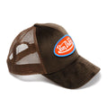 Von Dutch Velvet Trucker Brown/Red/Blue Caps