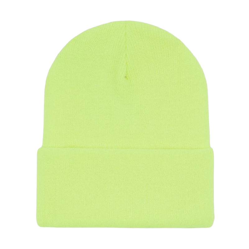 Dickies Acrylic Cuffed Yellow Beanie Hat