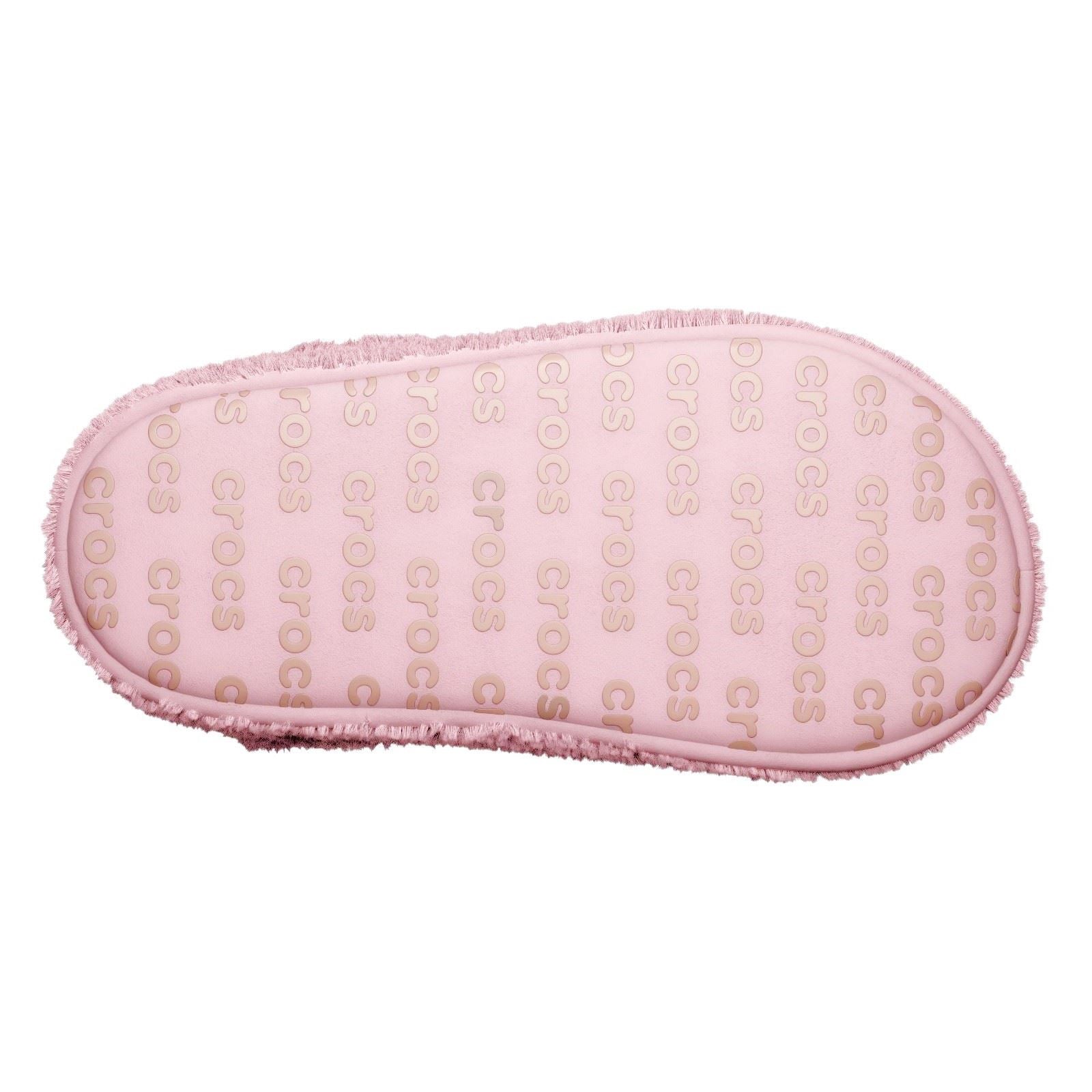 Crocs Classic Cozzzy Polyester Girl's Pink Milk Slippers