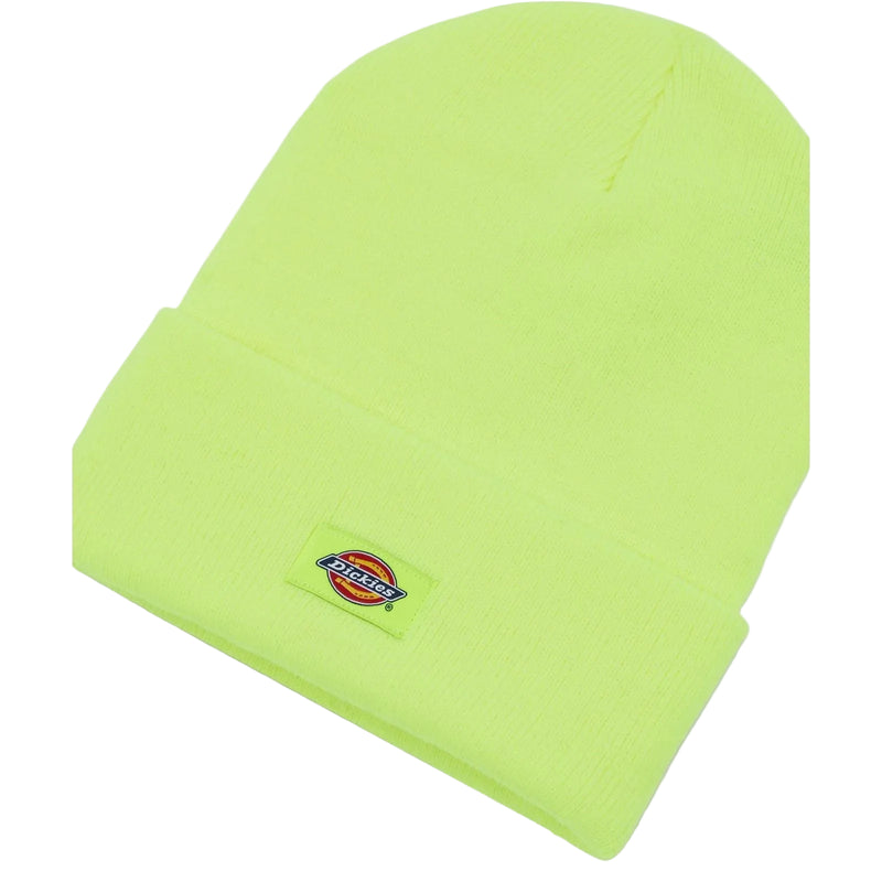 Dickies Acrylic Cuffed Yellow Beanie Hat