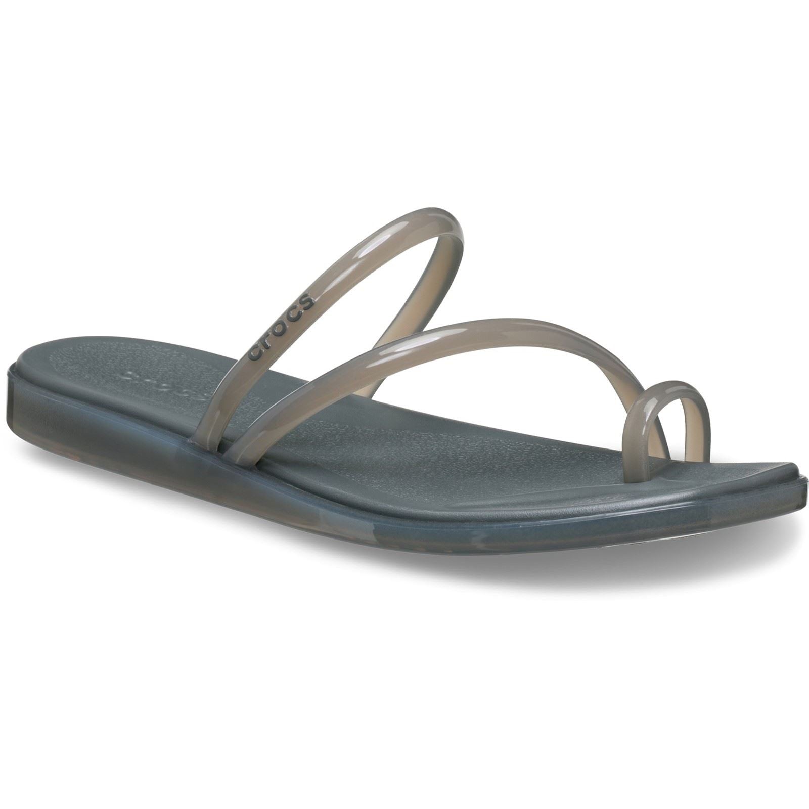 Crocs Miami Jely Toe Loop EVA Women's Carbon Sandals
