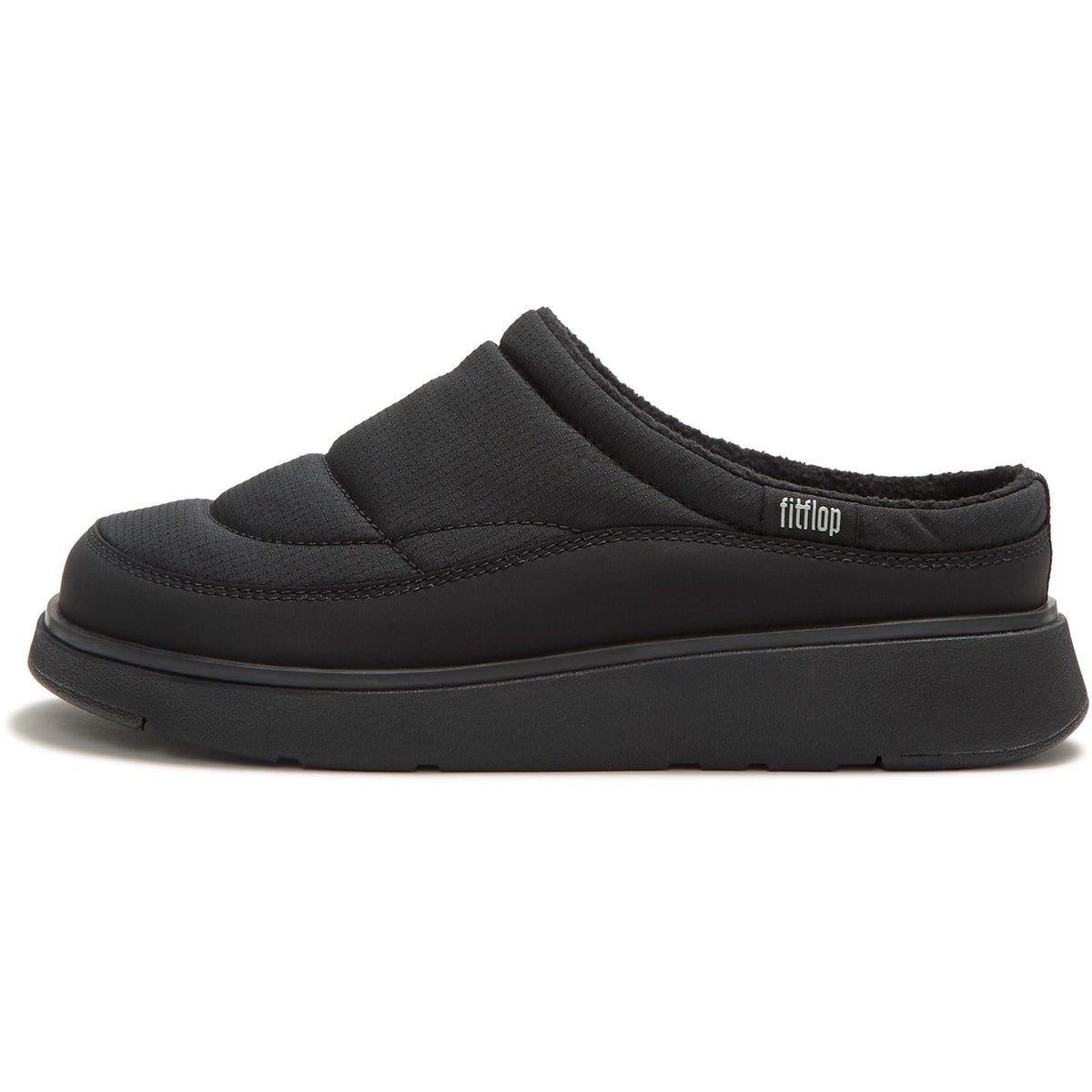 Fitflop Gen-FF Padded Polyester Women's All Black Mules