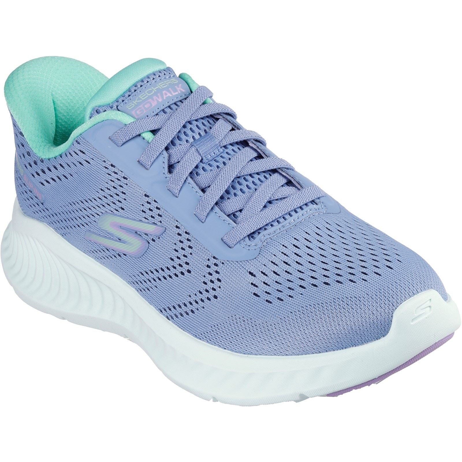 Skechers Go Walk Now Khloe Textile Women's Blue/Green Trainers