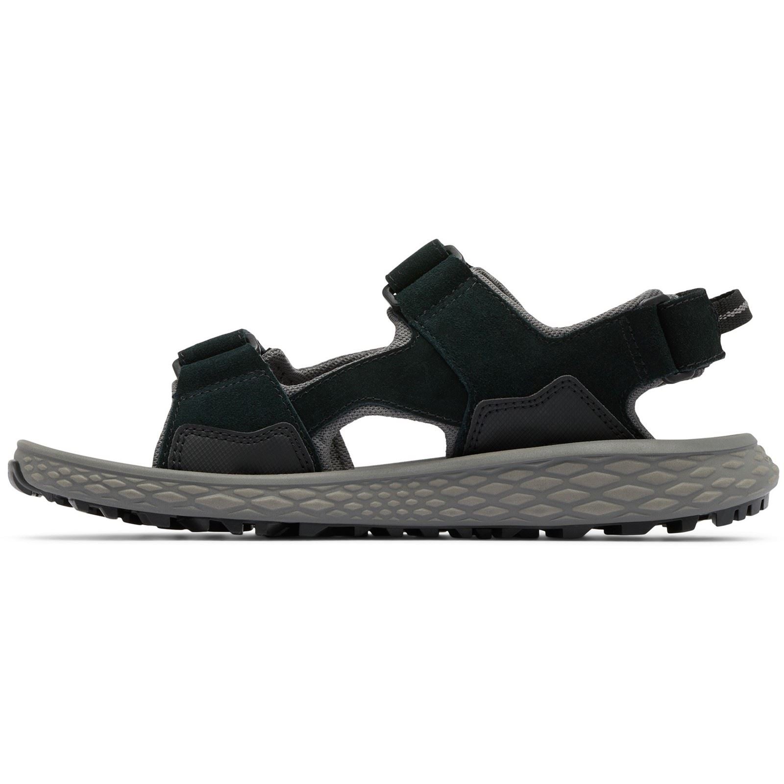 Columbia Konos Hiker 3-Strap Polyester Men's Black Sandals