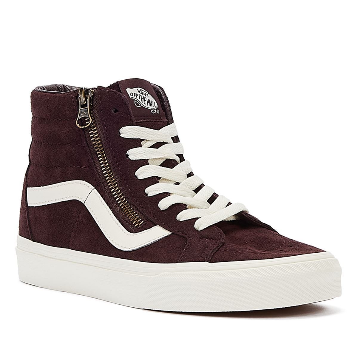 Vans SK8-Hi Side Zip Women's Dark Brown Trainers