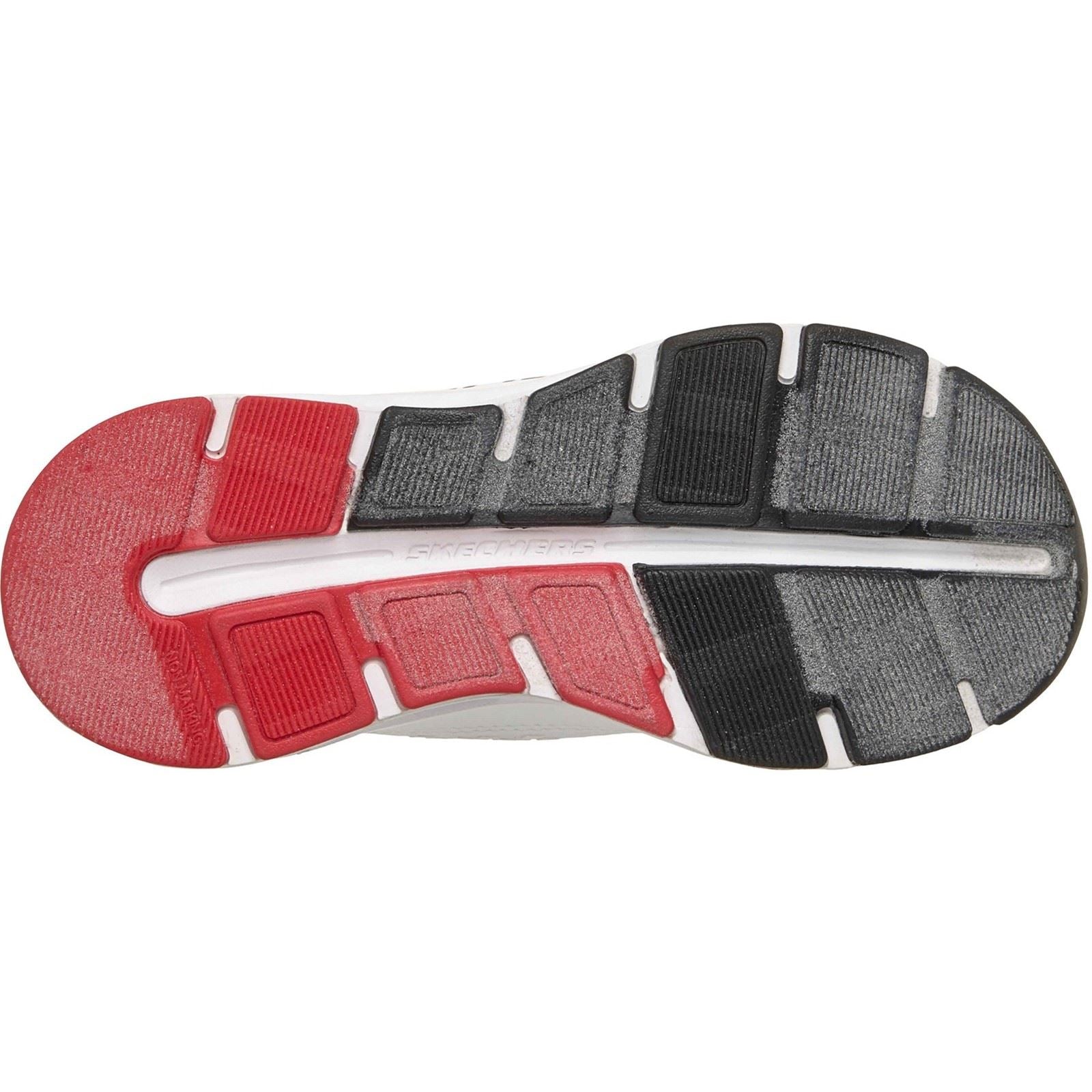 Skechers Glide-Step Plus Vista-Lane Polyurethane Boy's White/Black/Red Trainers