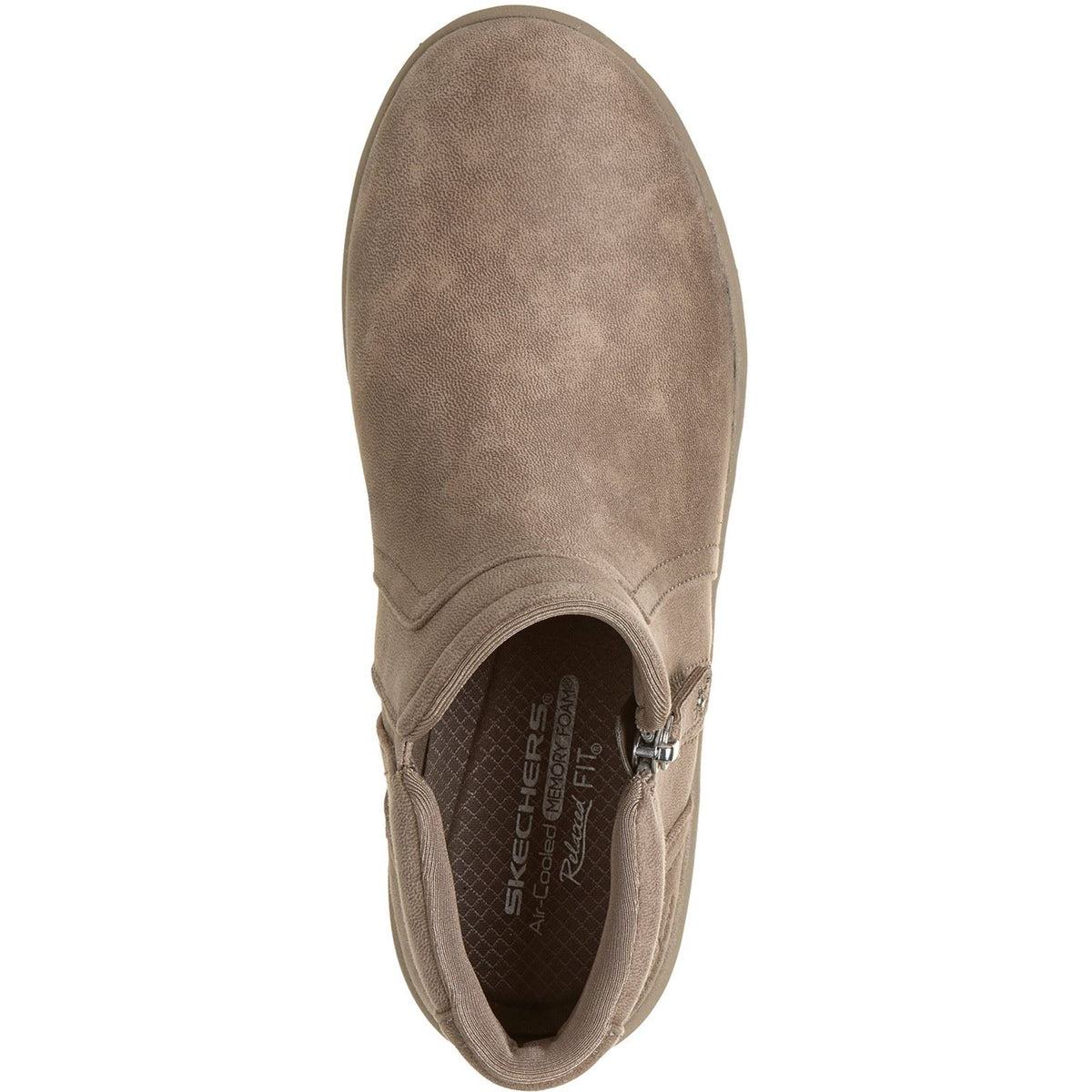 Skechers Lovely Vibe Forever Mine Textile Women's Dark Taupe Boots