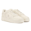 Polo Ralph Lauren Masters Court Leather Men's Ecru Trainers