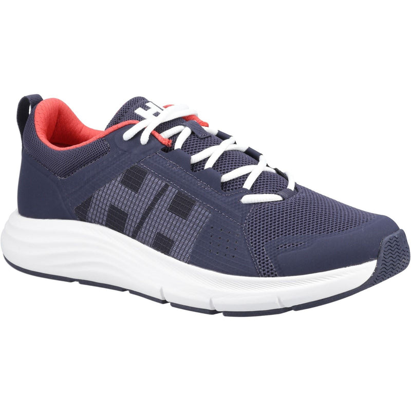 Helly Hansen Sport AHIGA EVO 5 Synthetic Men's Navy/Alert Red Trainers
