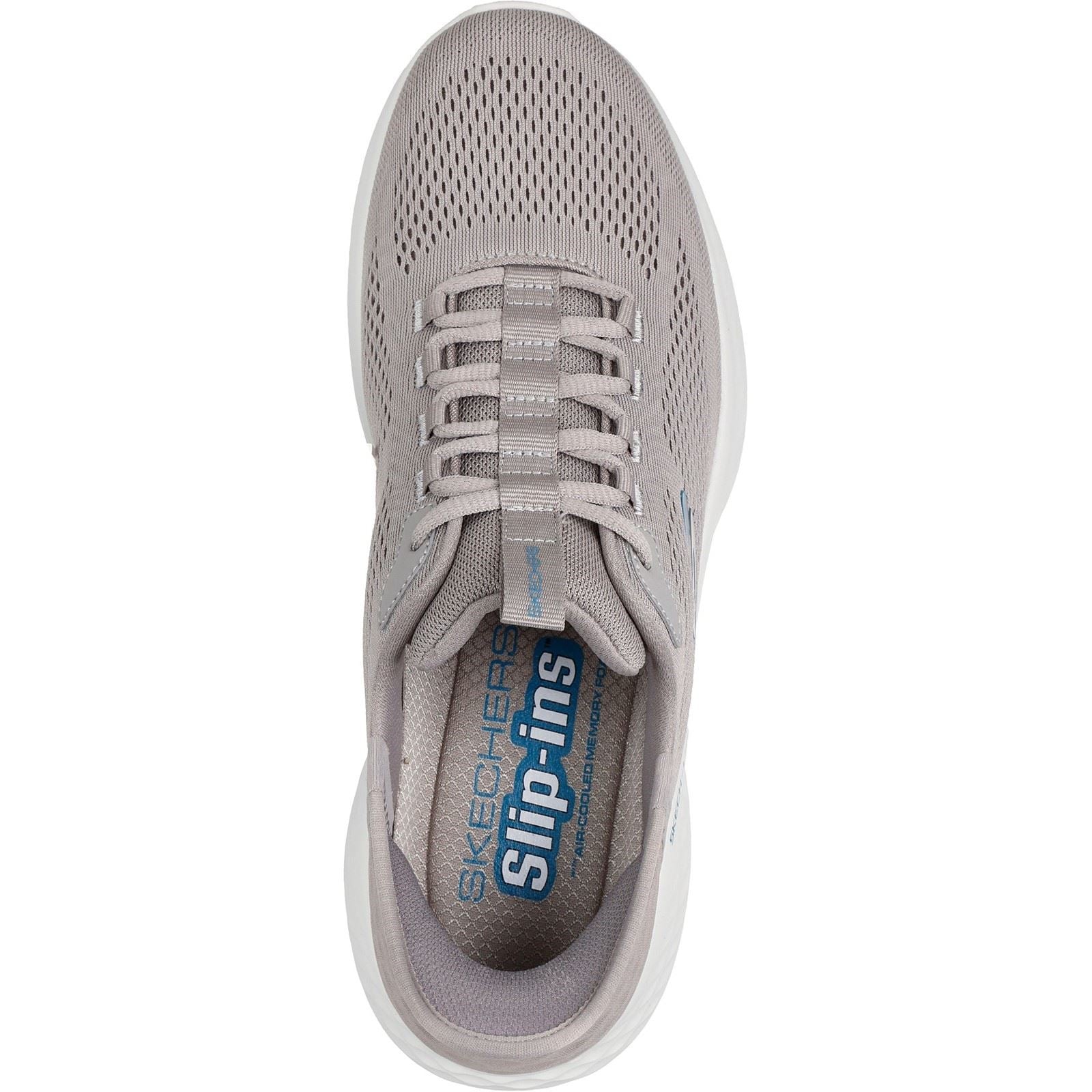 Skechers Skech-Lite Pro Primebase Textile Men's Taupe/Brown Trainers
