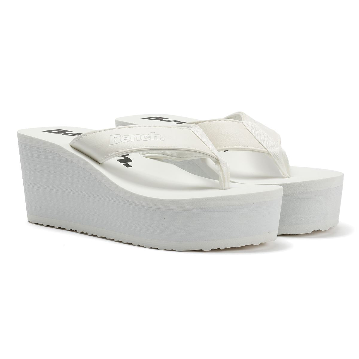 Bench Vacay Women's White Flip Flops