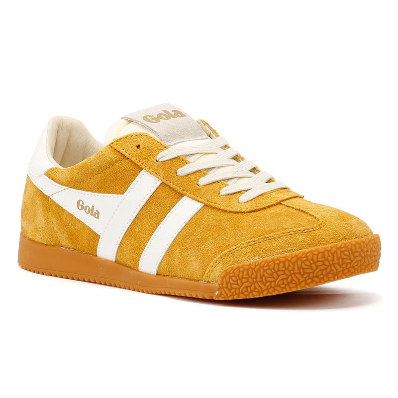 Gola Elan Suede Women's Sun/White Trainers