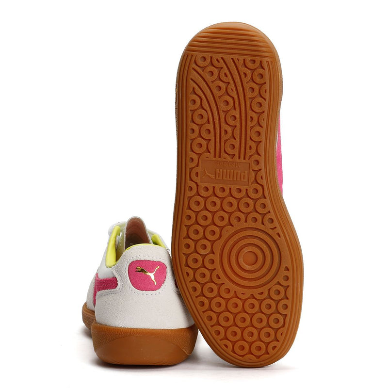 Puma Palermo Leather Women's White/Pink Trainers
