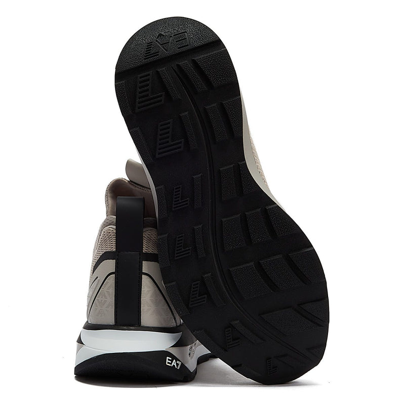 EA7 Altura Mens Silver Cloud / Black Trainers
