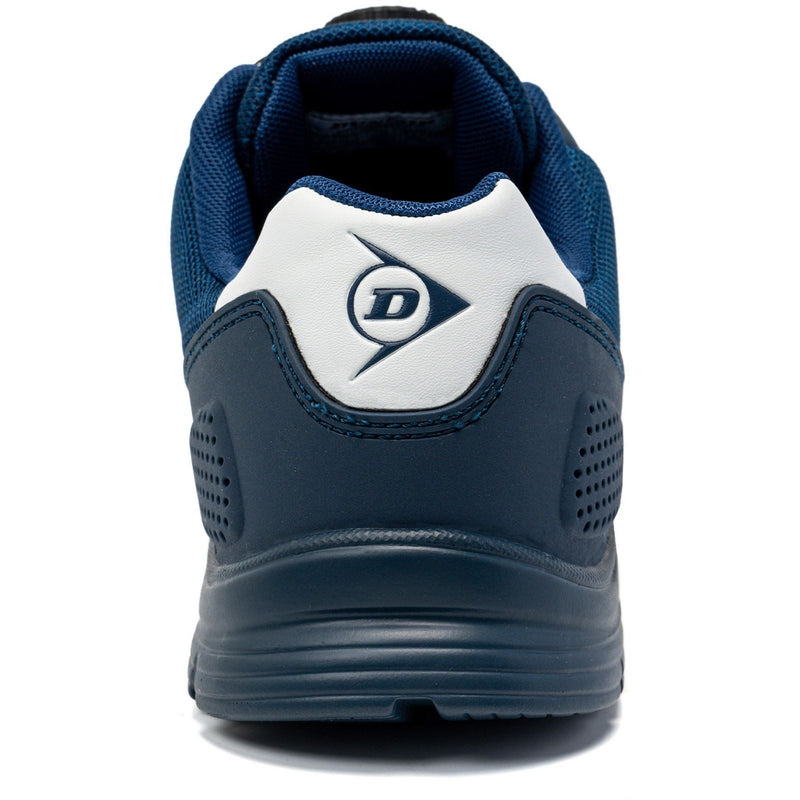 Dunlop Matt Microfiber Men's Navy/White Safety Trainers