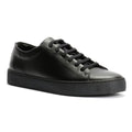 JAK Royal Leather Men's All Black Trainers