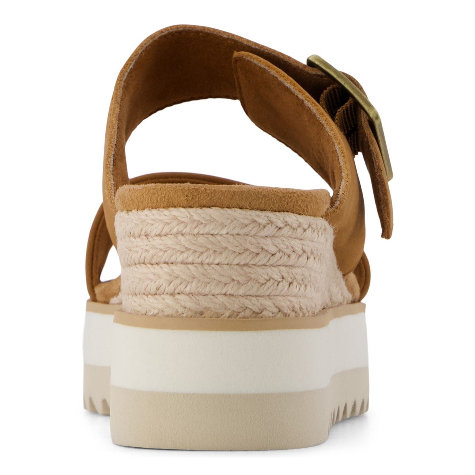 TOMS Diana Leather Women's Brown Sugar Sandals