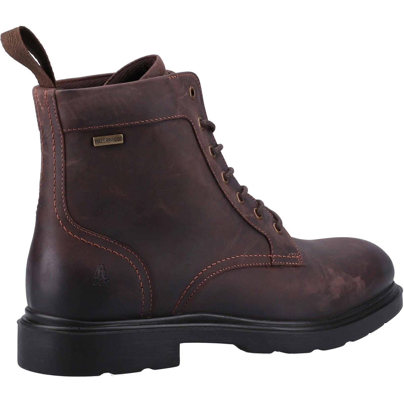 Hush Puppies Porter Leather Men's Brown Boots