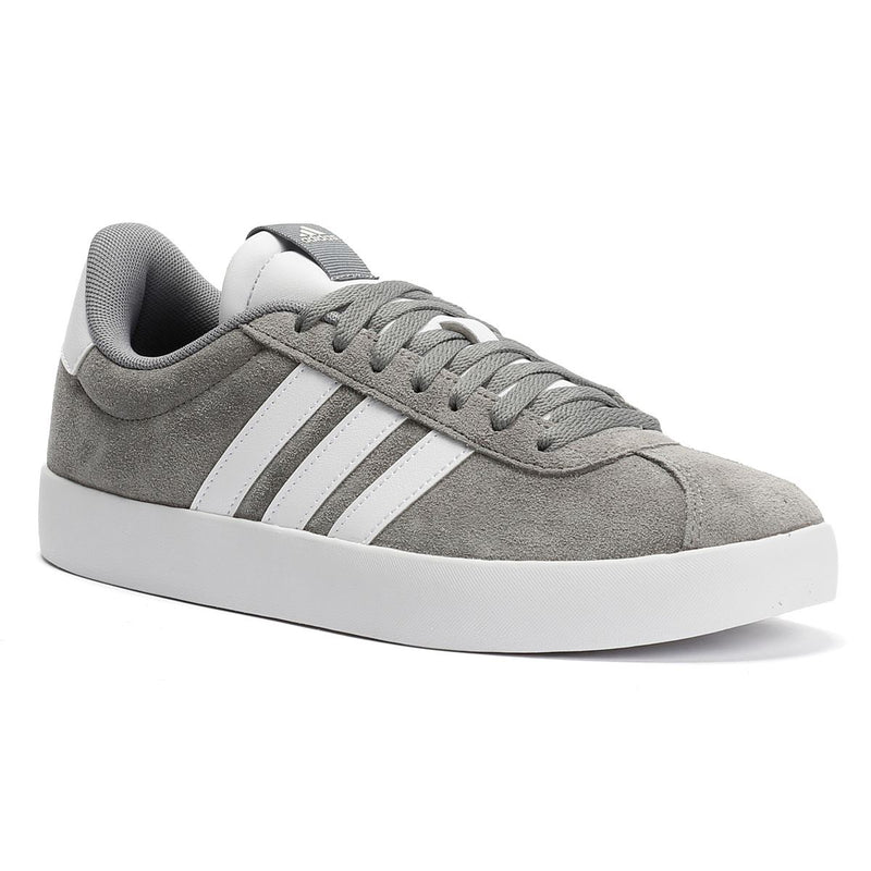Adidas VL Court 3.0 Leather Men's Grey/White Trainers