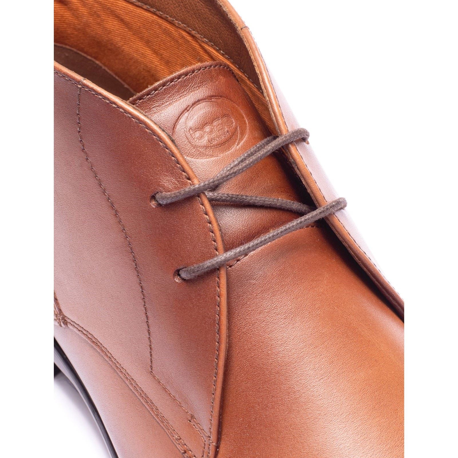 Base London Archer Leather Men's TAN Ankle Boots