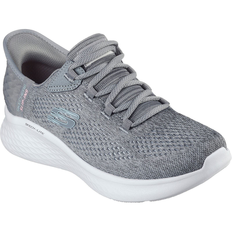 Skechers Skech-Lite Pro Natural Textile Women's Grey/Multi Trainers