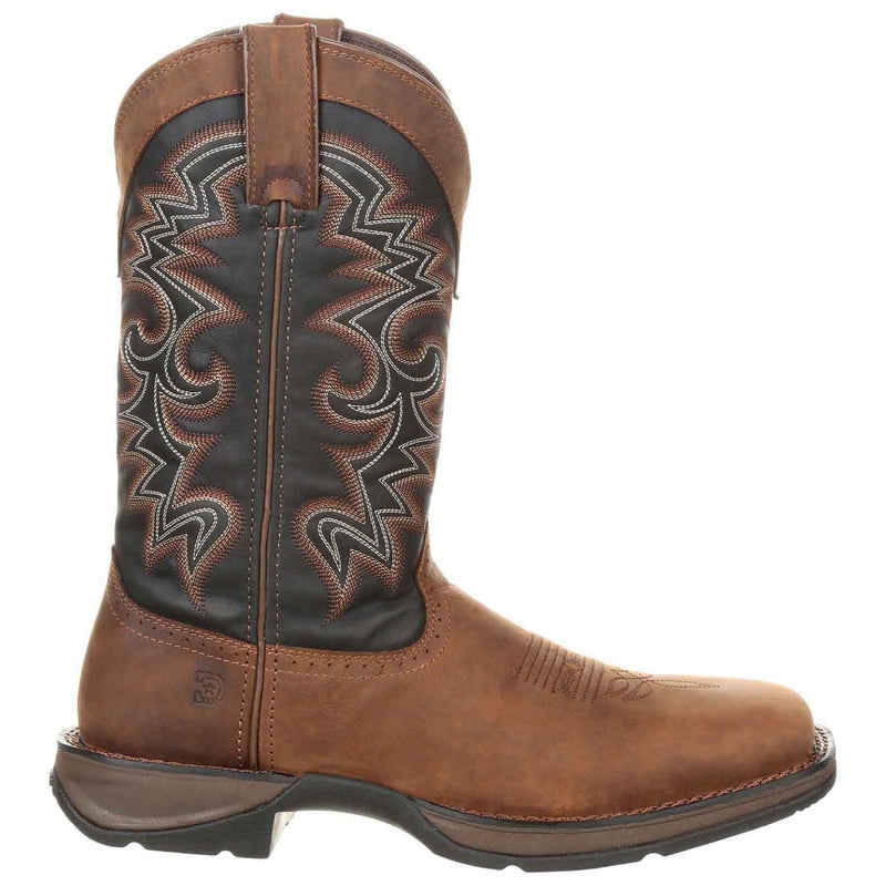 Durango Rebel Leather Men's Chocolate/Midnight Boots