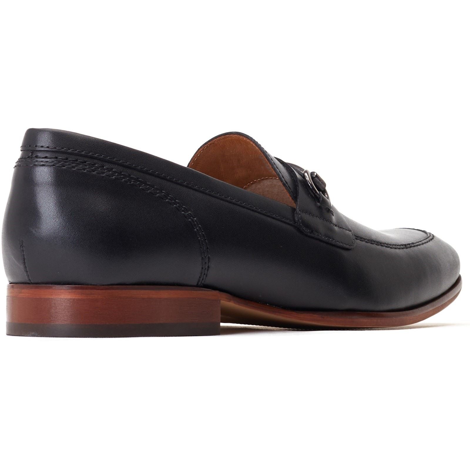 Base London Russo Leather Men's Black Loafers
