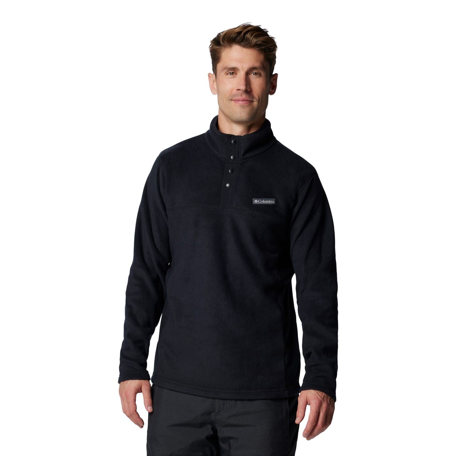Columbia Steens Mountain Half Snap II Men's Black Fleece Jacket