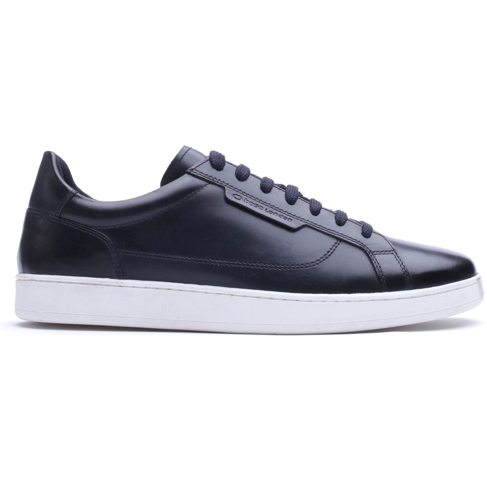Base London Zammo Leather Men's NAVY Trainers