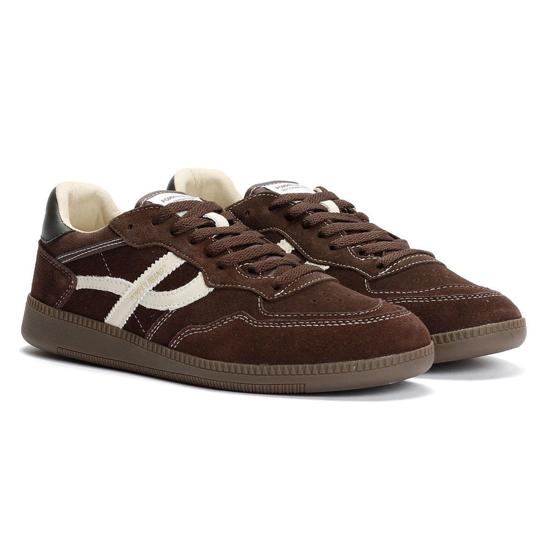 Pompeii Elan Sala Suede Men's Ecru/Biscuit Trainers