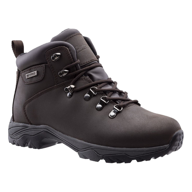 Cotswold Nebraska Leather Boys's Crazy horse Hiking Boots