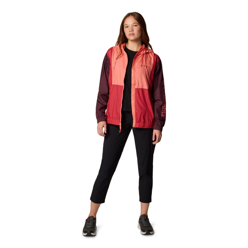 Columbia Lily Basin II Jacket Women's Red Rain Jacket