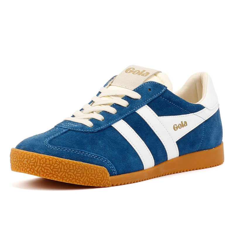 Gola Elan Suede Women's Marine Blue/White Trainers