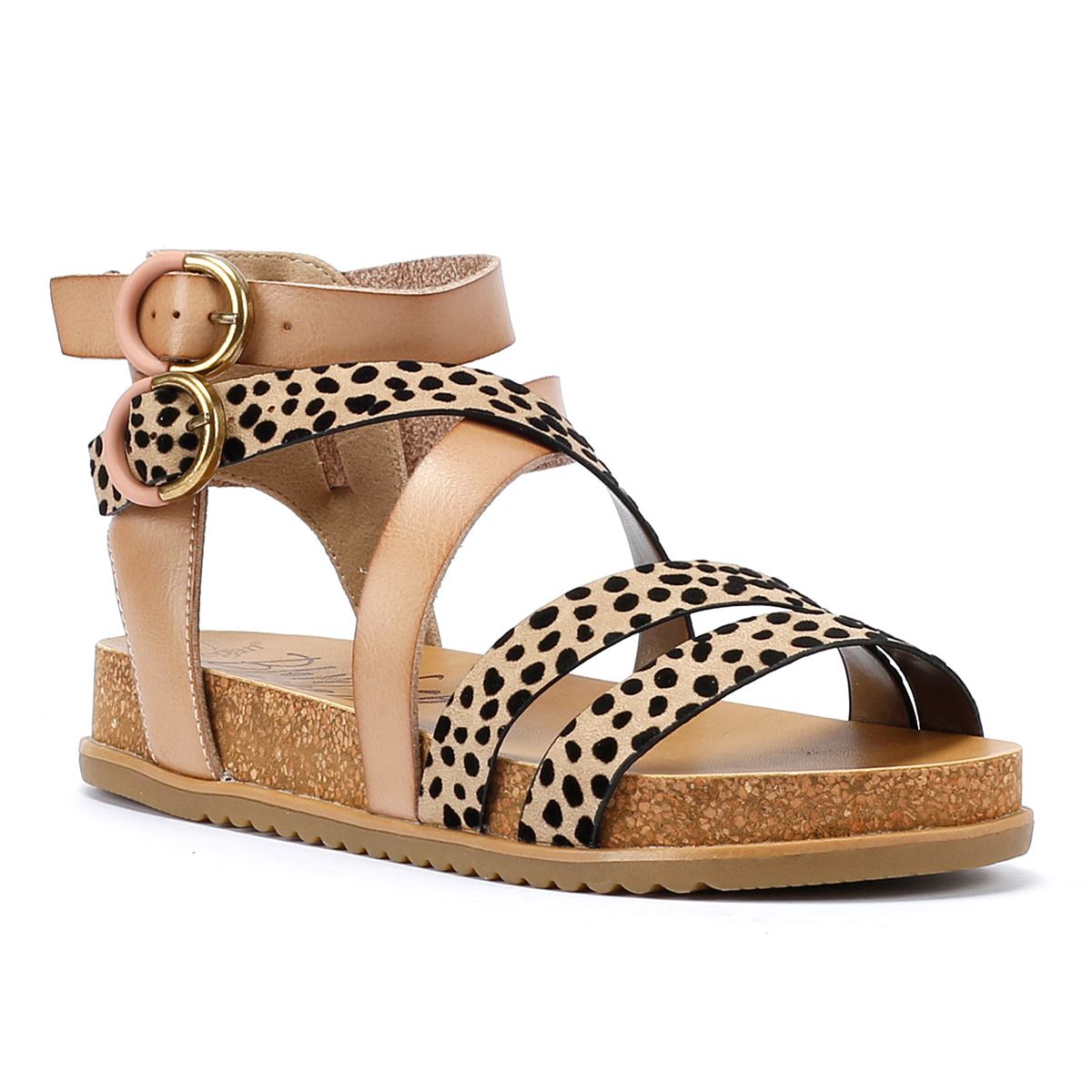 Blowfish Malibu Fandie Women's Sand/Leopard Sandals