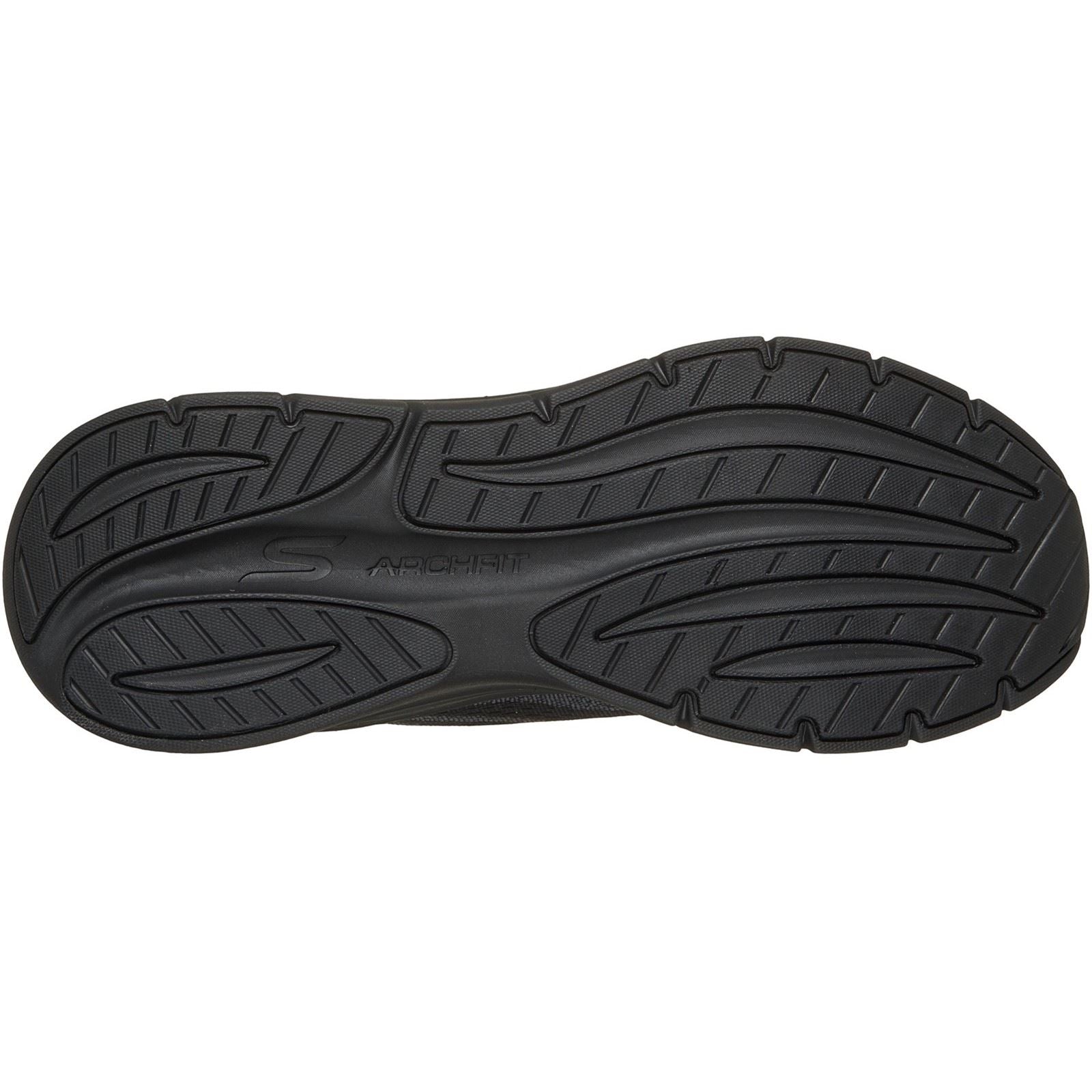 Skechers Arch Fit 3.0 Textile Men's Black Mesh / Tpu/ Black Trim Trainers