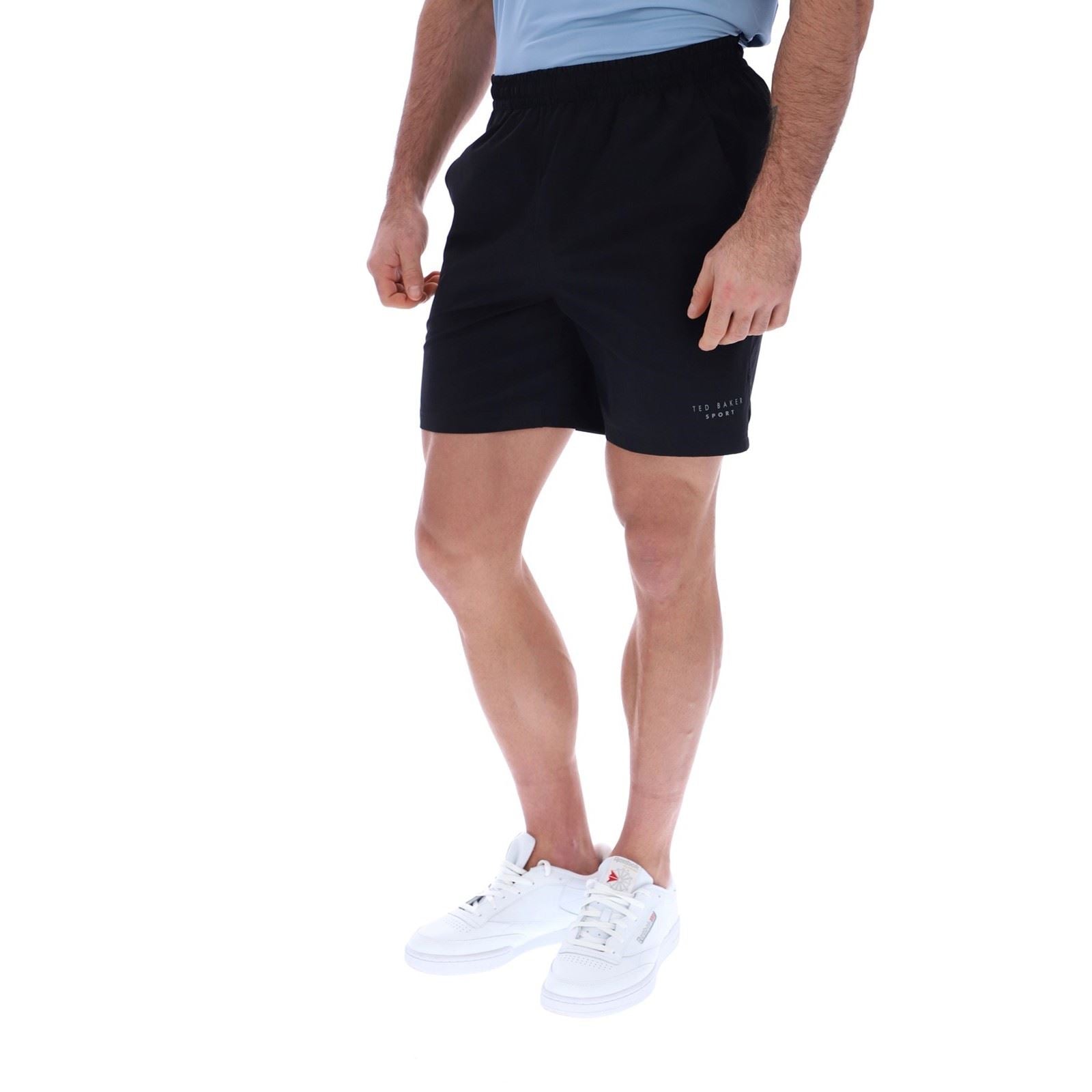 Ted Baker STANLEY TBMSS2636 Polyester Men's Black Activewear Shorts
