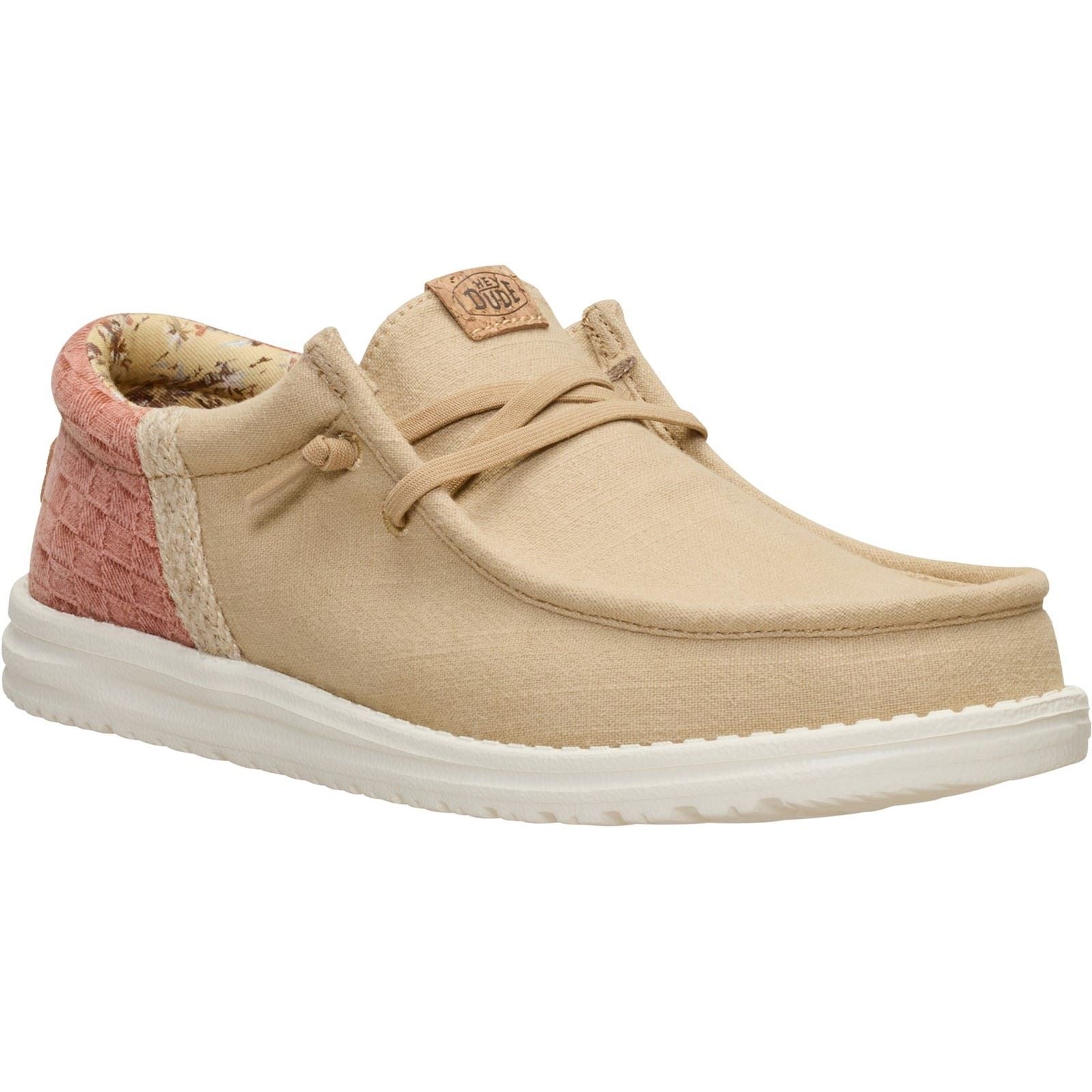 HEYDUDE Wally Funk Textile Men's Incense/Multi Loafers