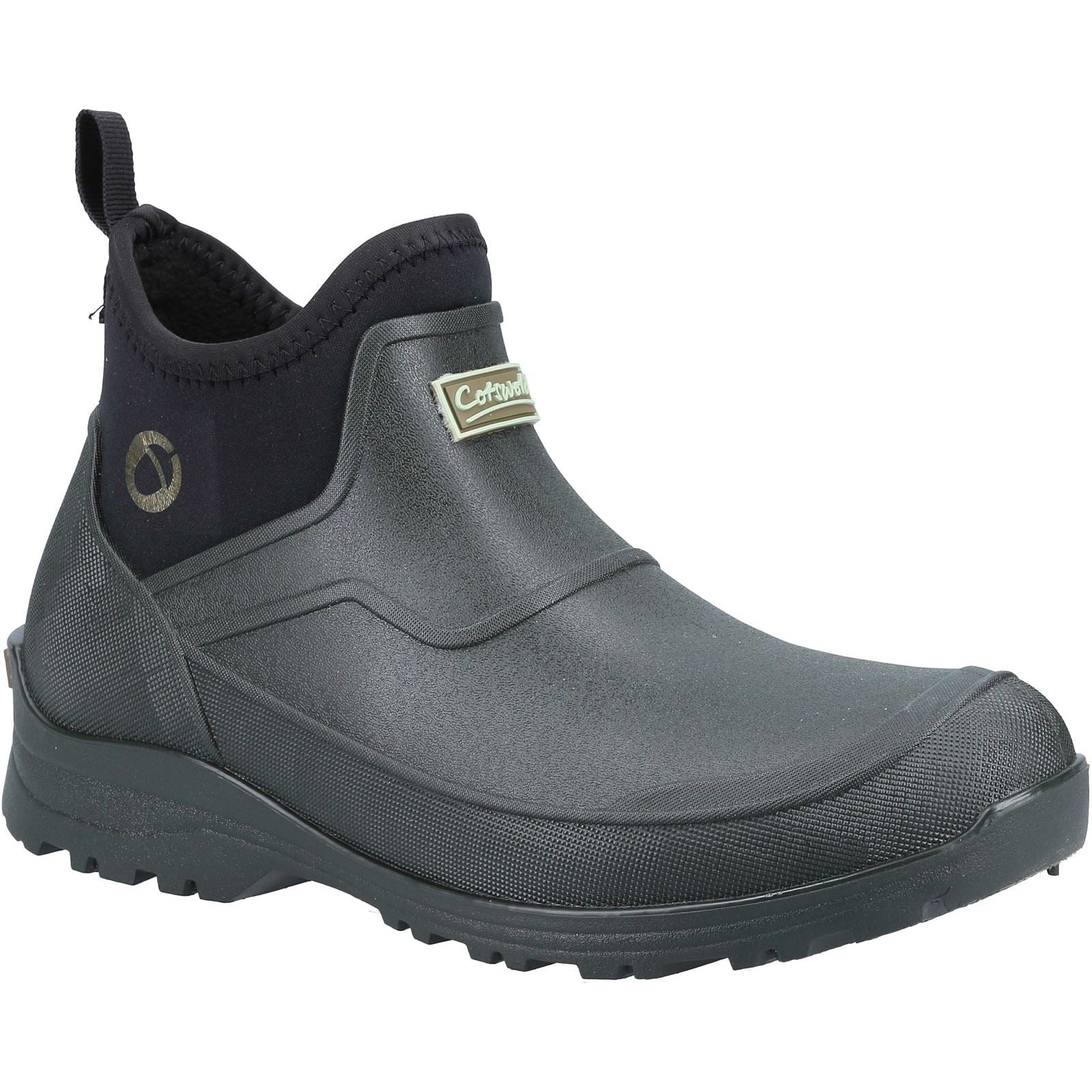Cotswold Coleford Synthetic Green Wellington Boots