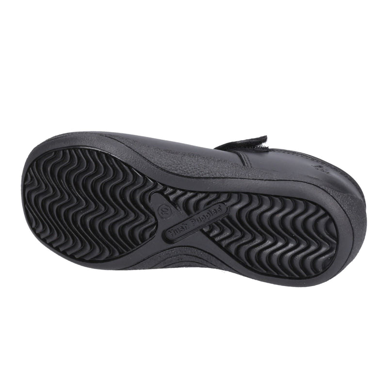 Hush Puppies Christina Junior Leather Girls's Black Shoes