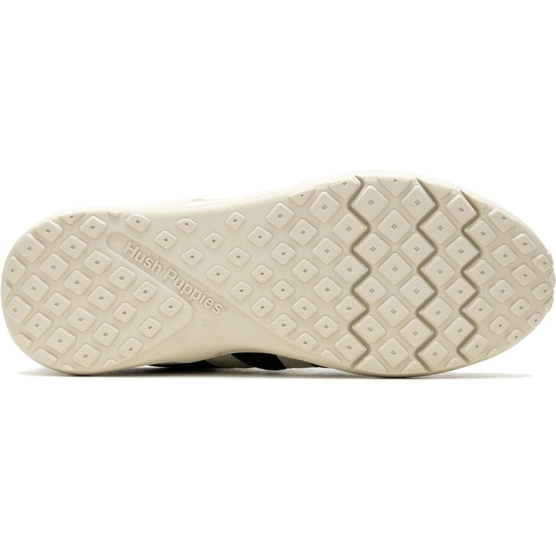 Hush Puppies Seventy8 Retro Runner Suede Men's Black Trainers