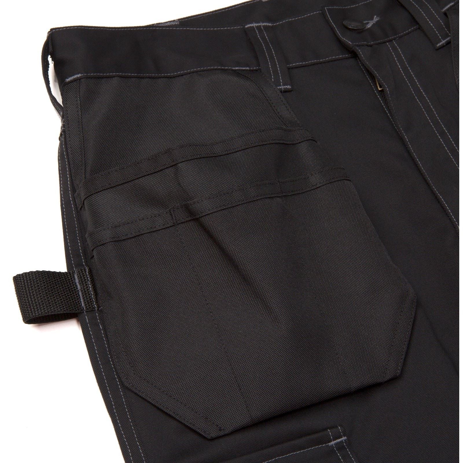Caterpillar Essential Knee Pocket Stretch Holster Synthetic Men's Black Outdoor Trousers