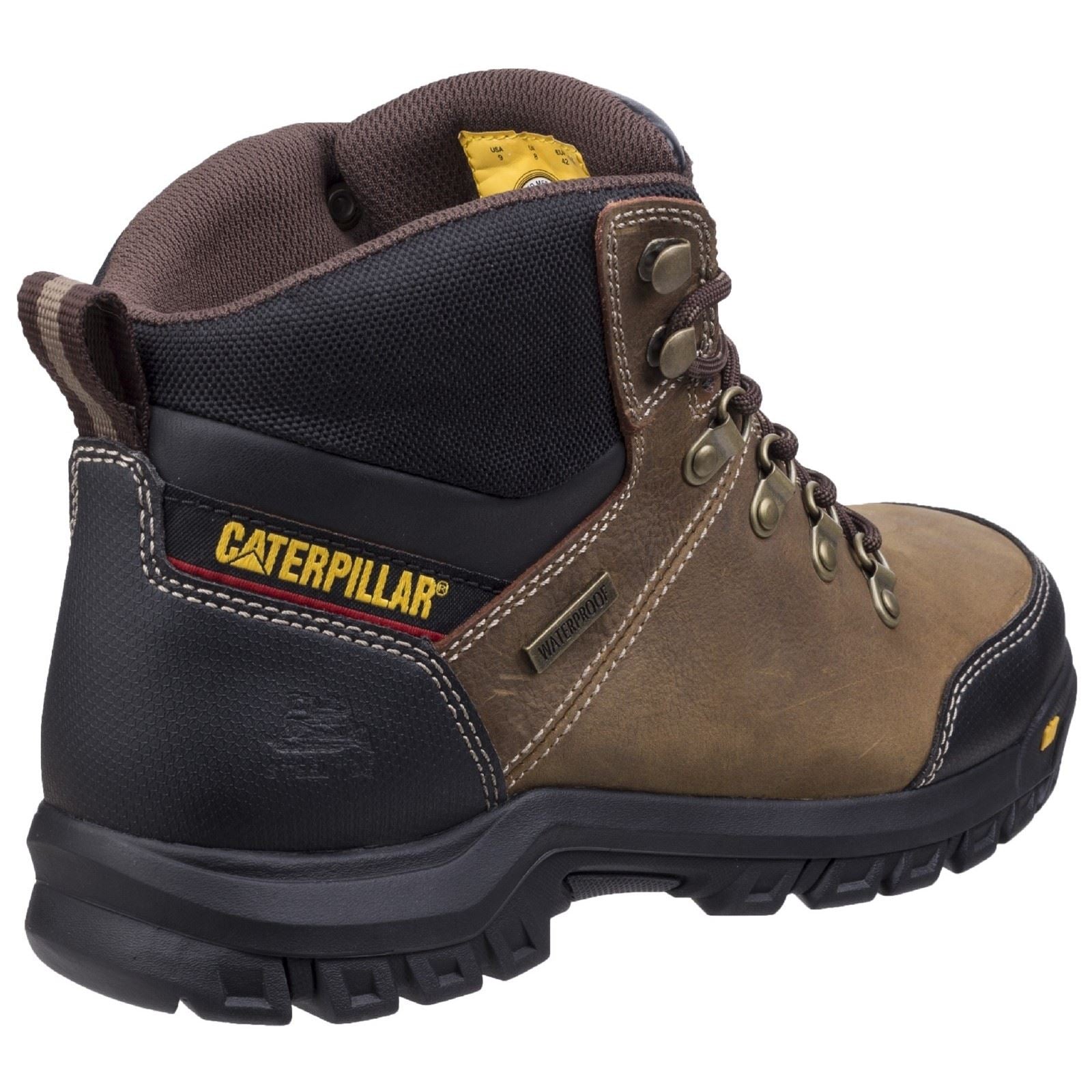 Caterpillar Framework Leather Seal Brown Safety Boots