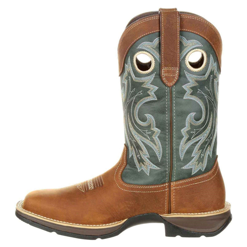 Durango Rebel Leather Men's Saddlehorn/Clover Boots