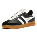 Gola Cyclone Leather Women's Black/White/Gum Trainers