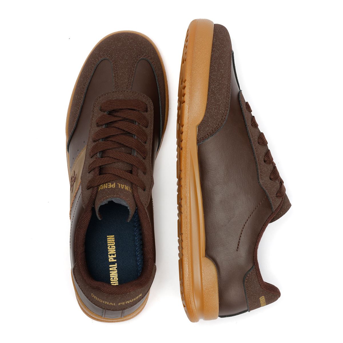Penguin Giovanni Men's Chocolate Trainers